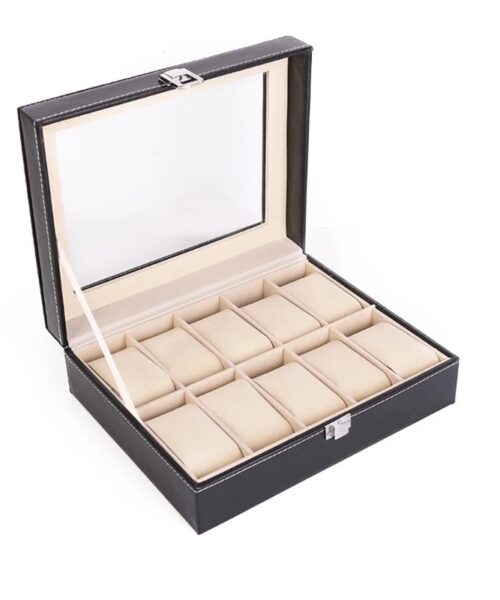 Boite montres 10 lots