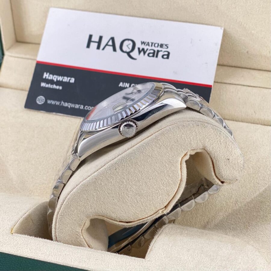 Date Just Argenté Gris Femmes