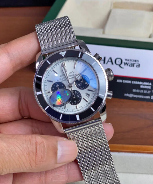 Breitling Superocean Heritage Panda Chrono Hommes