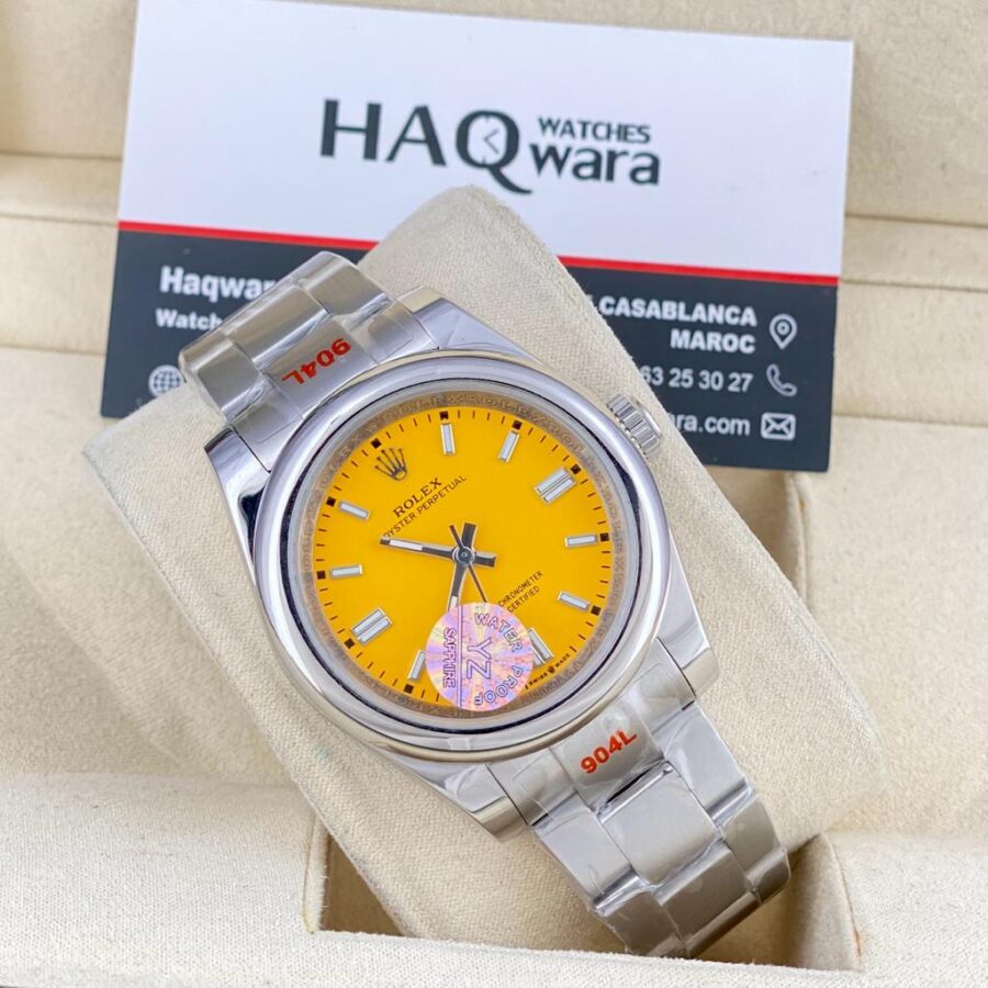 Oyster Perpetual 41 Argenté Jaune