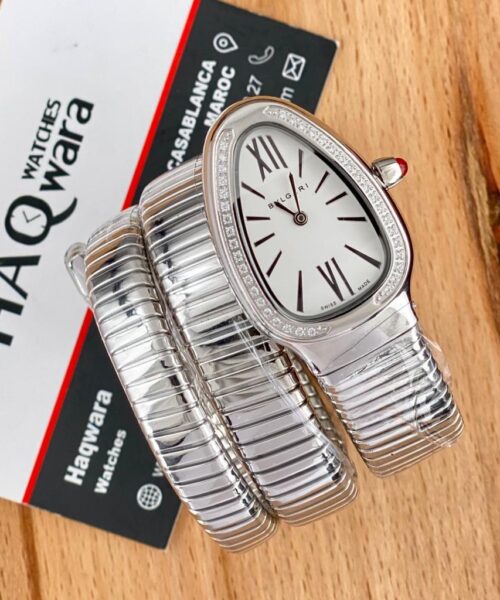 Bulgari Serpentti Argenté Blanc