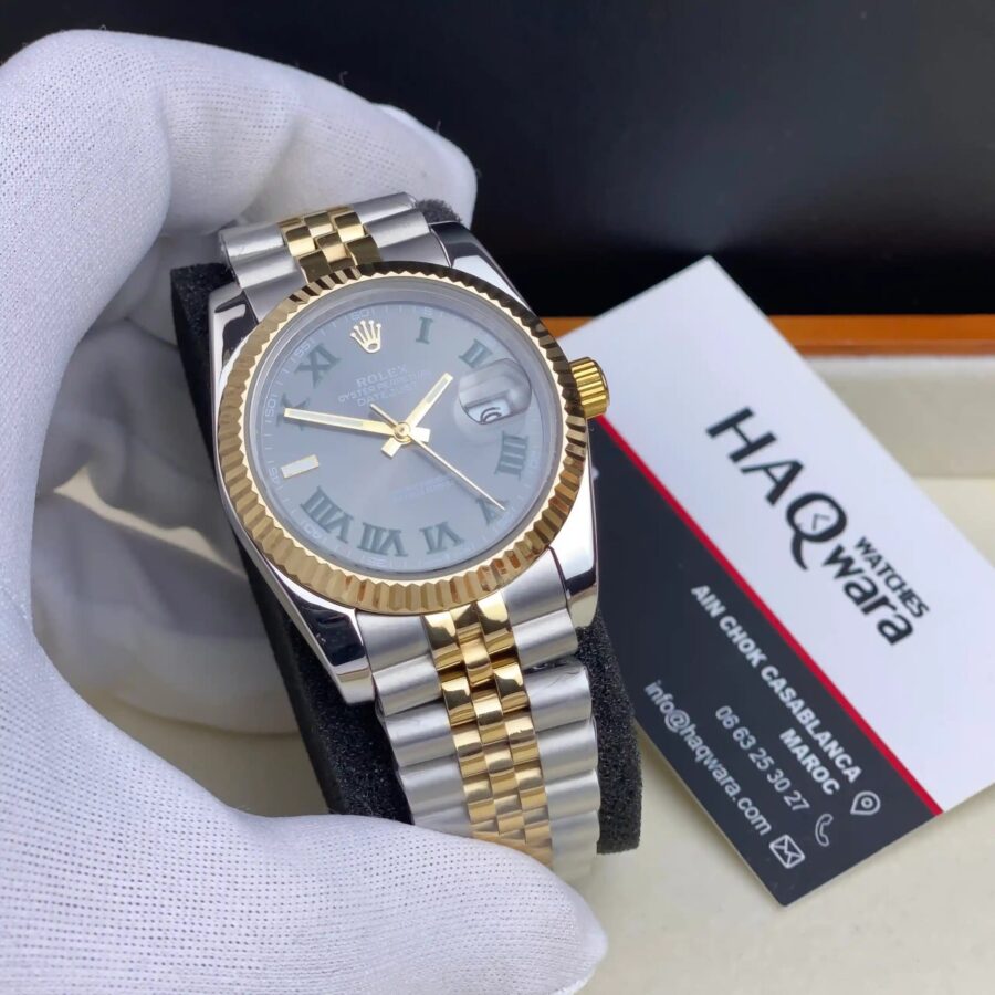 Rolex Date Just Wimbledon 36 Doré Femmes