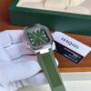 Patek Philippe Cubitus Argenté Vert Silicone