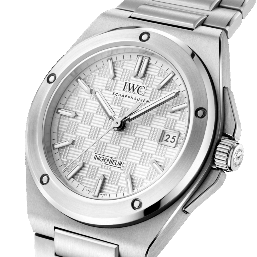 35CF1E25-240F-4851-987D-B16776197A70 IWC INGENIEUR Argenté Blanc Automatique