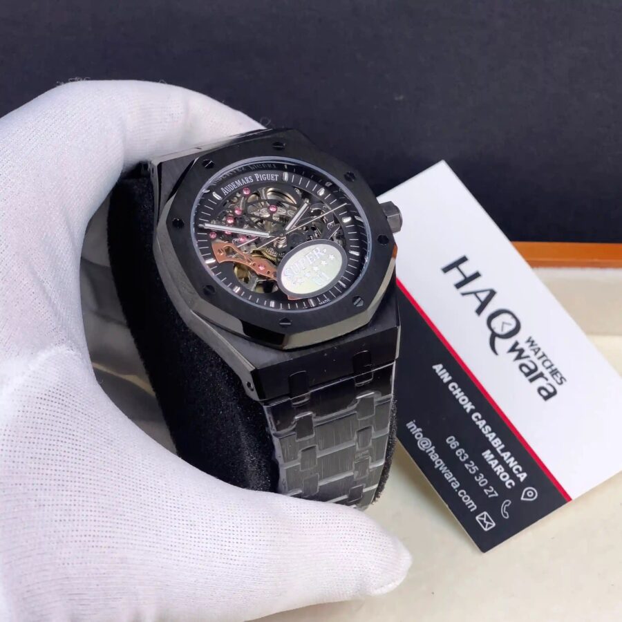 AP Royal Oak Noir Skeleton