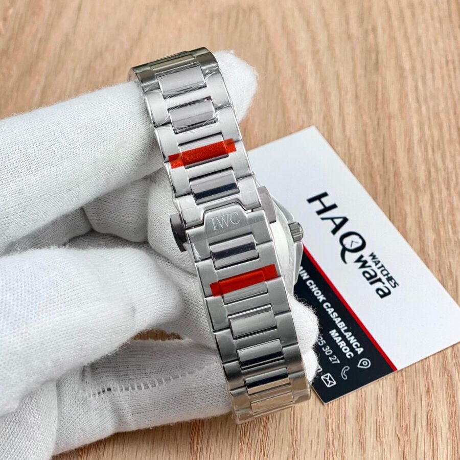 624EA6BD-DA9C-4039-BC5C-86DD2F0AD4E5 IWC INGENIEUR Argenté Blanc Automatique