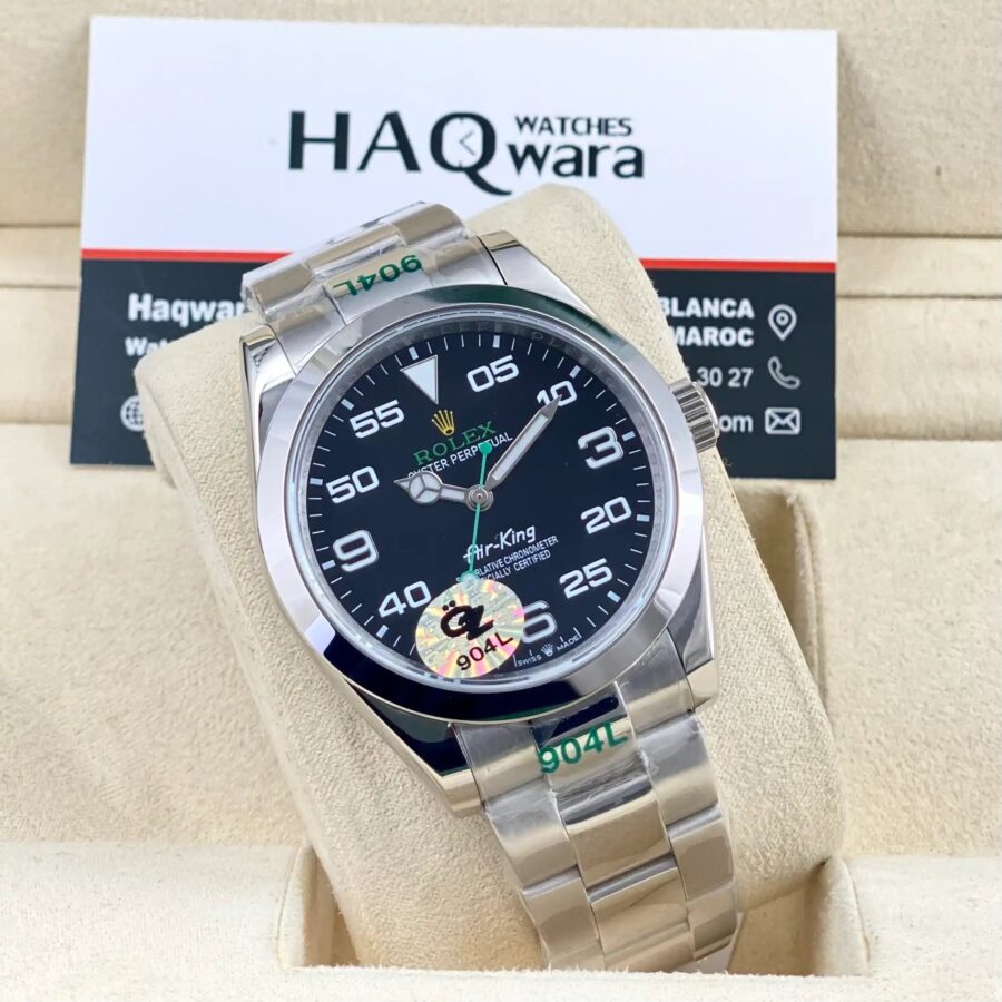 65B680CC-3826-495E-B26B-4D8F0BA345A0 Rlx Air King 2020 Argente Noir