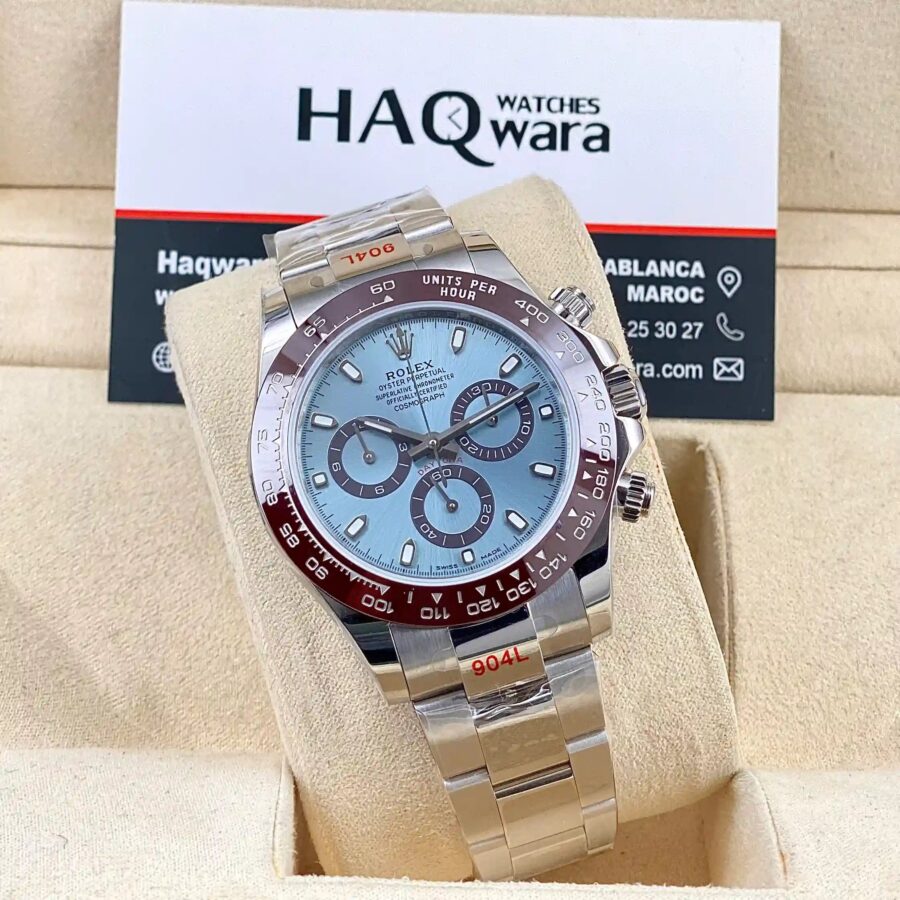 Daytona Argente Bleu Ciel Suiss