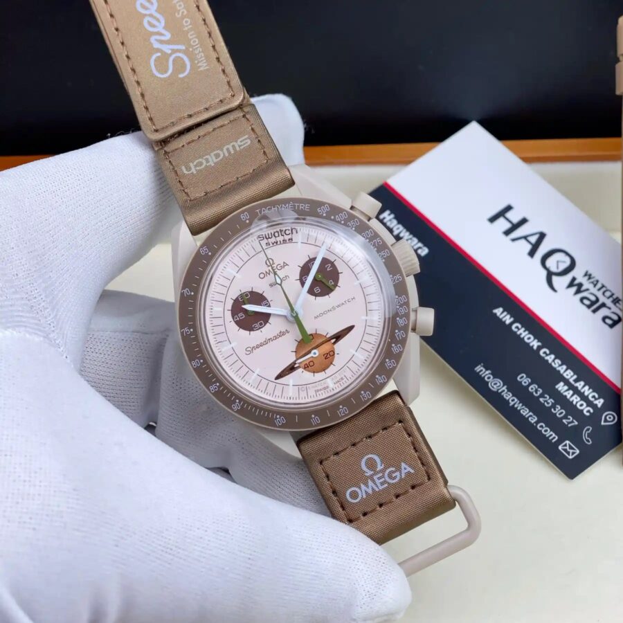 Oméga X Swatch Marron