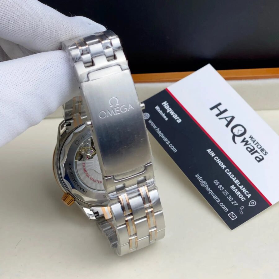 Omega Seamaster Rose Noir Hommes