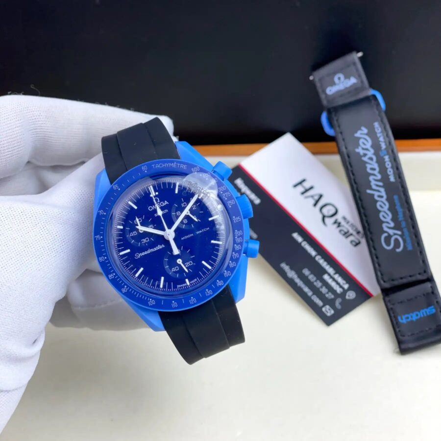 Oméga X Swatch Bleu