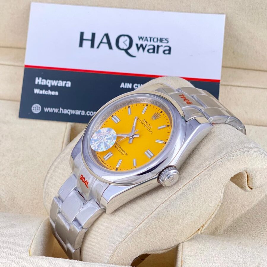 Oyster Perpetual 41 Argenté Jaune