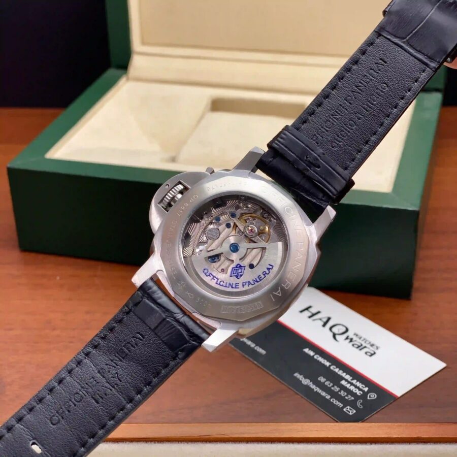 Panerai Marina Argenté Noir Automatique