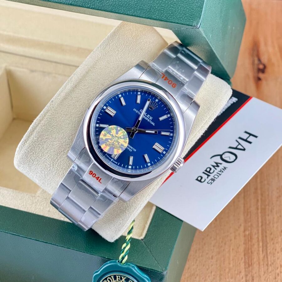 84727d90-023d-4ae0-982a-d76258d0036e Oyster Perpetual 36 Argenté Bleu