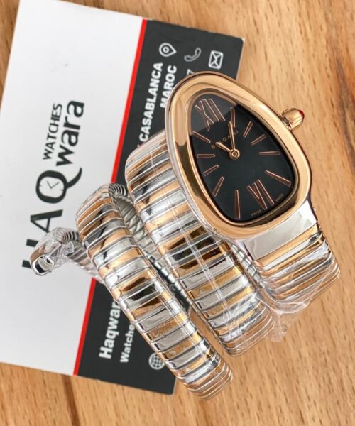 Bulgari Serpentti Argenté Rose Noir