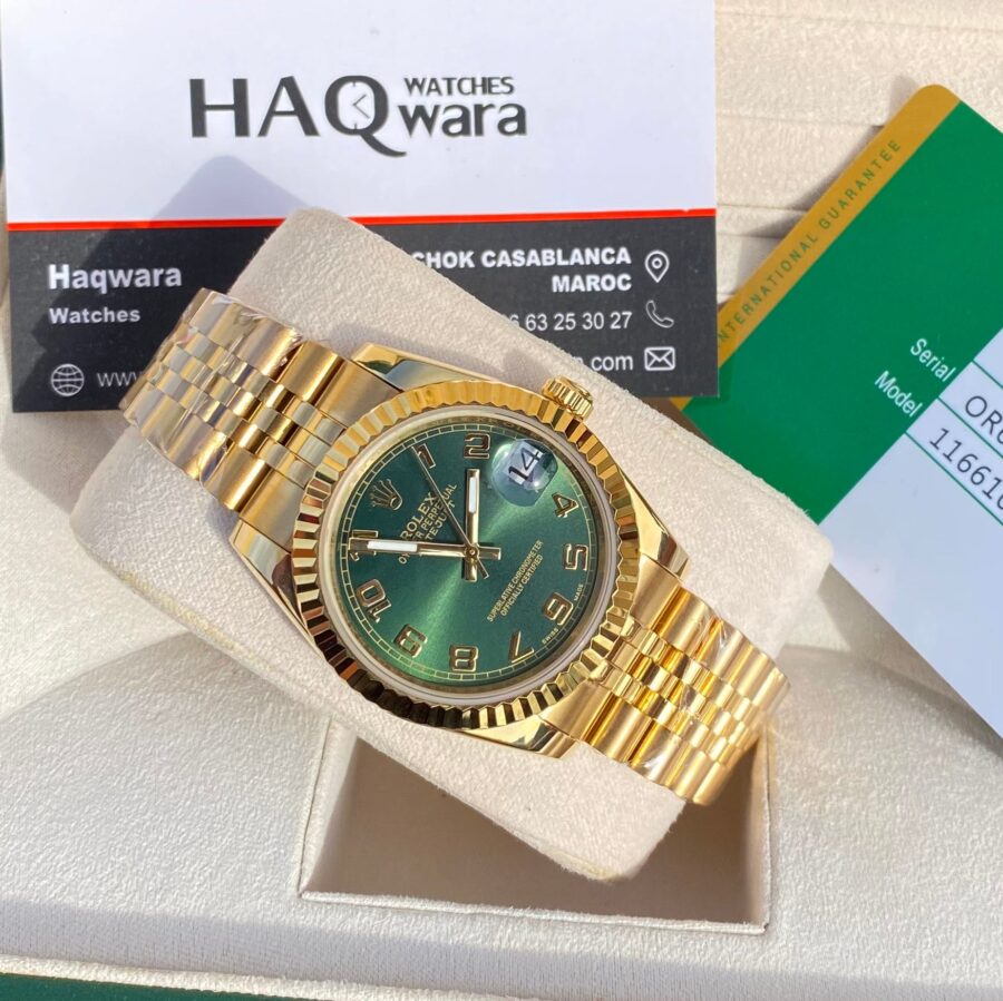 Date juste 36 Doré Verte - Femmes