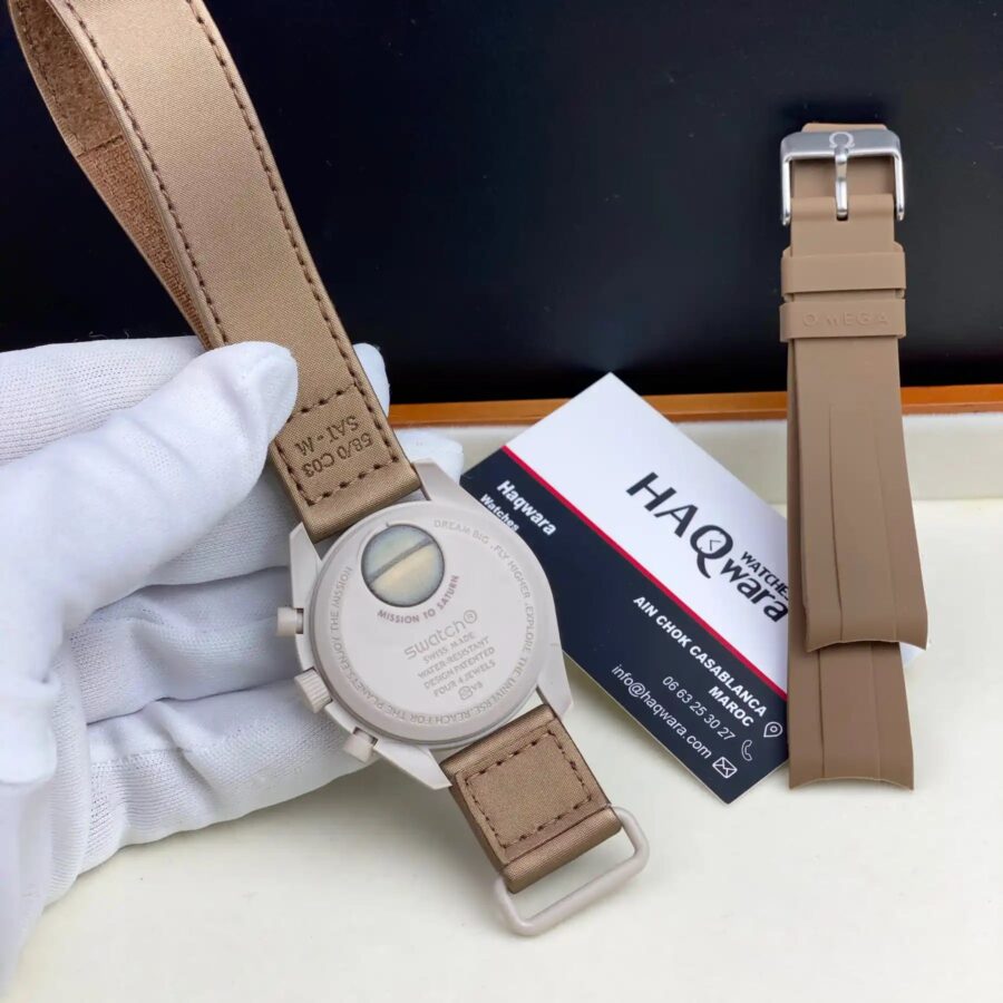 Oméga X Swatch Marron