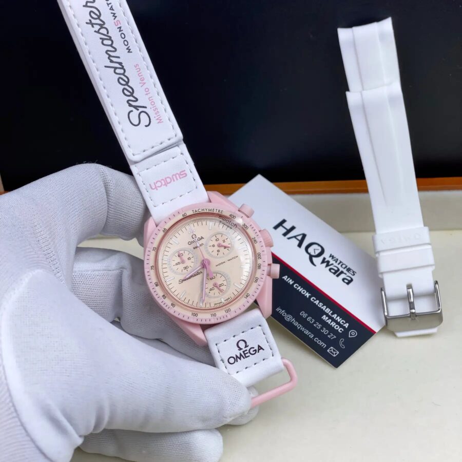 Oméga X Swatch Rose