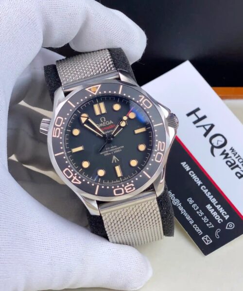 Omega 007 Noir Pour Hommes