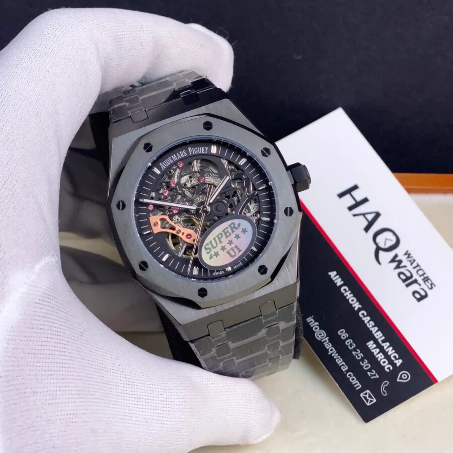 AP Royal Oak Noir Skeleton