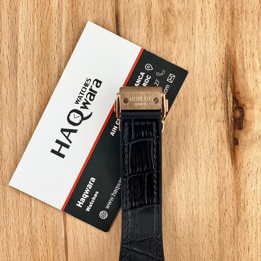 A72B213D-5433-4774-8A4E-11815DF7ED42 Hublot Classique Fusion Rose Bleu Noir & Piers Femmes