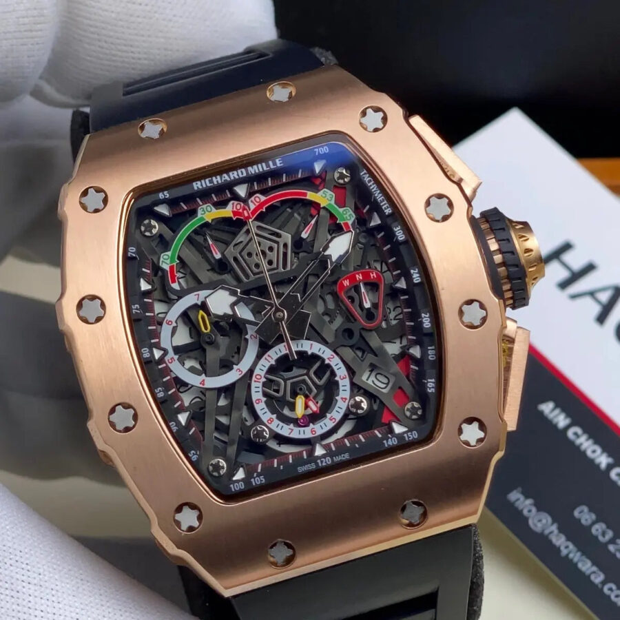 Richard mill RM50-04 Rose Noir Hommes