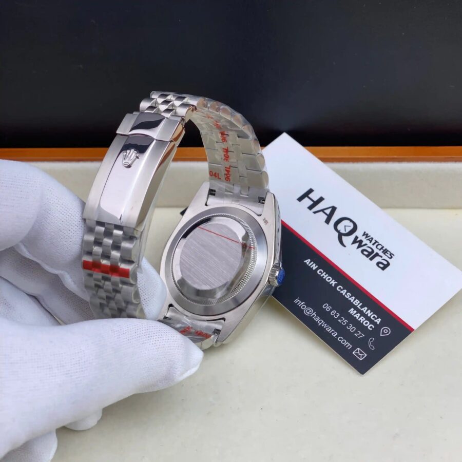 Date-just Argente Tiffany Hommes