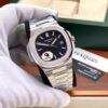 Patek Philippe Nautilus Argenté Noir Hommes