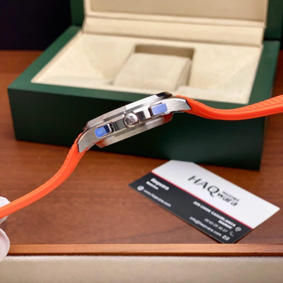 Ptk Argenté Orange Silicone