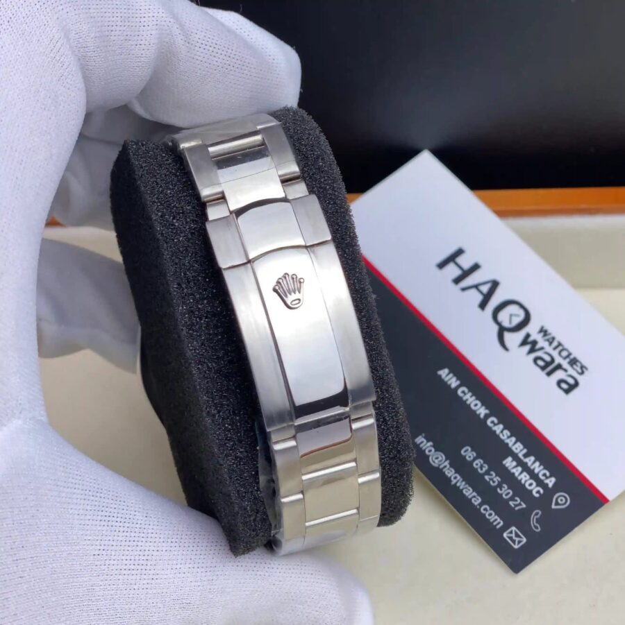 Rolex Date Just Argenté Blanc Femmes