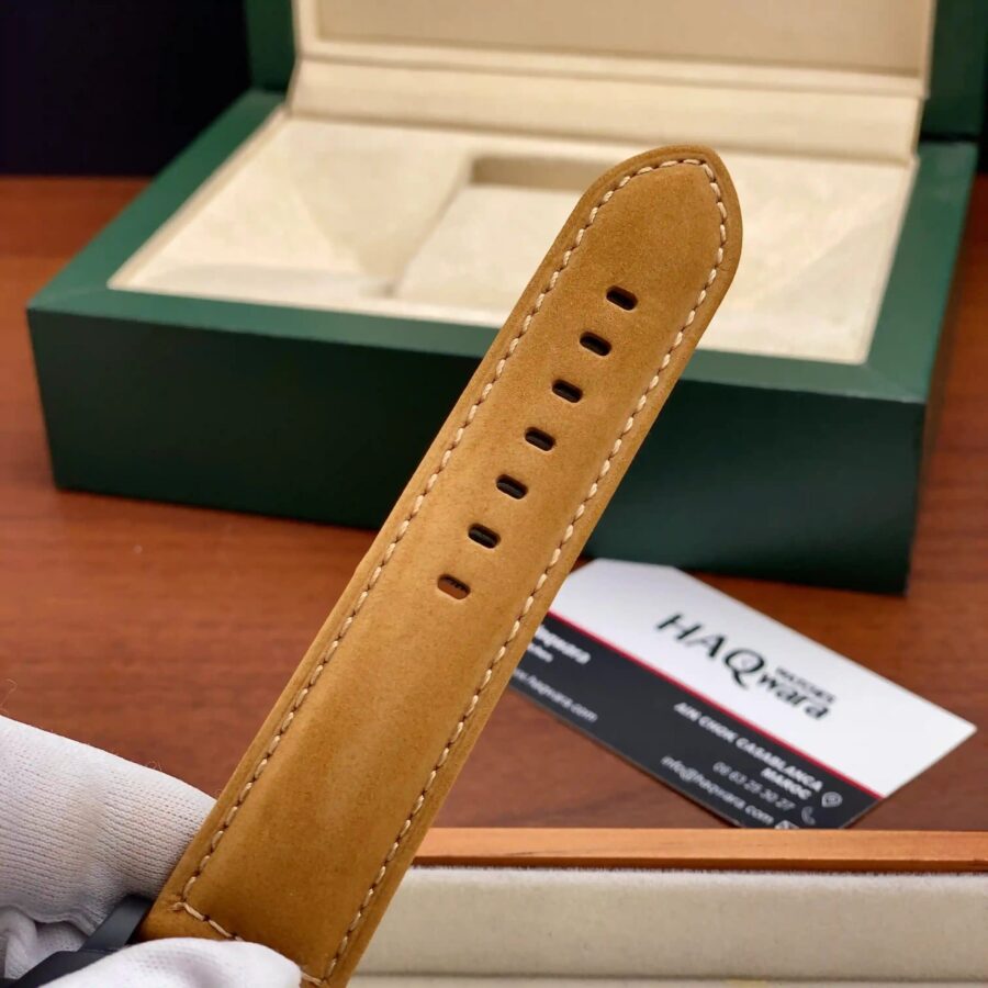 Panerai GMT Chiffres Automatique Argenté Marron