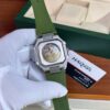 Patek Philippe Cubitus Argenté Vert Silicone