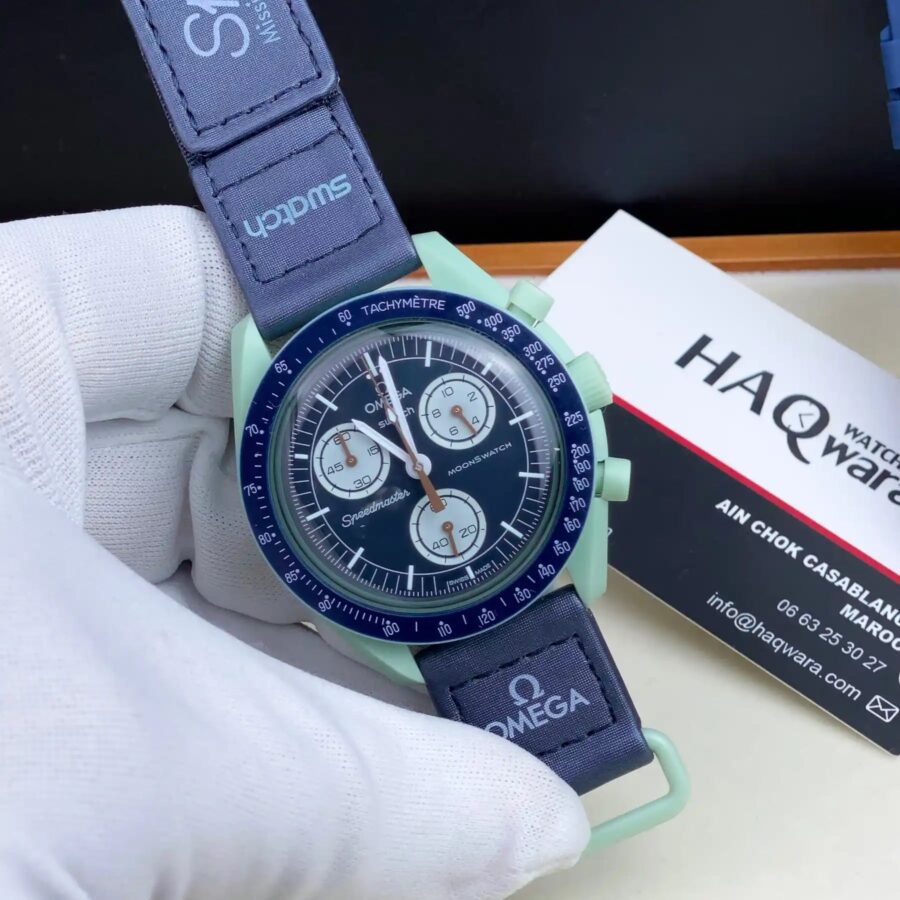 Oméga X Swatch Bleu Vert