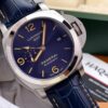 Panerai GMT Chiffres Automatique Argenté Blue