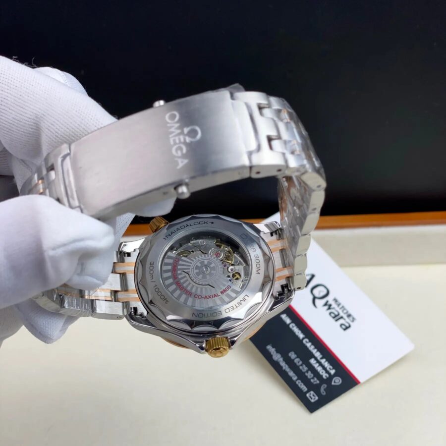 Omega Seamaster Rose Noir Hommes