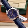 Panerai GMT Chiffres Automatique Argenté Blue