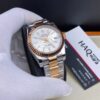 Rolex Date Just Argenté Rose Jubilee Femmes