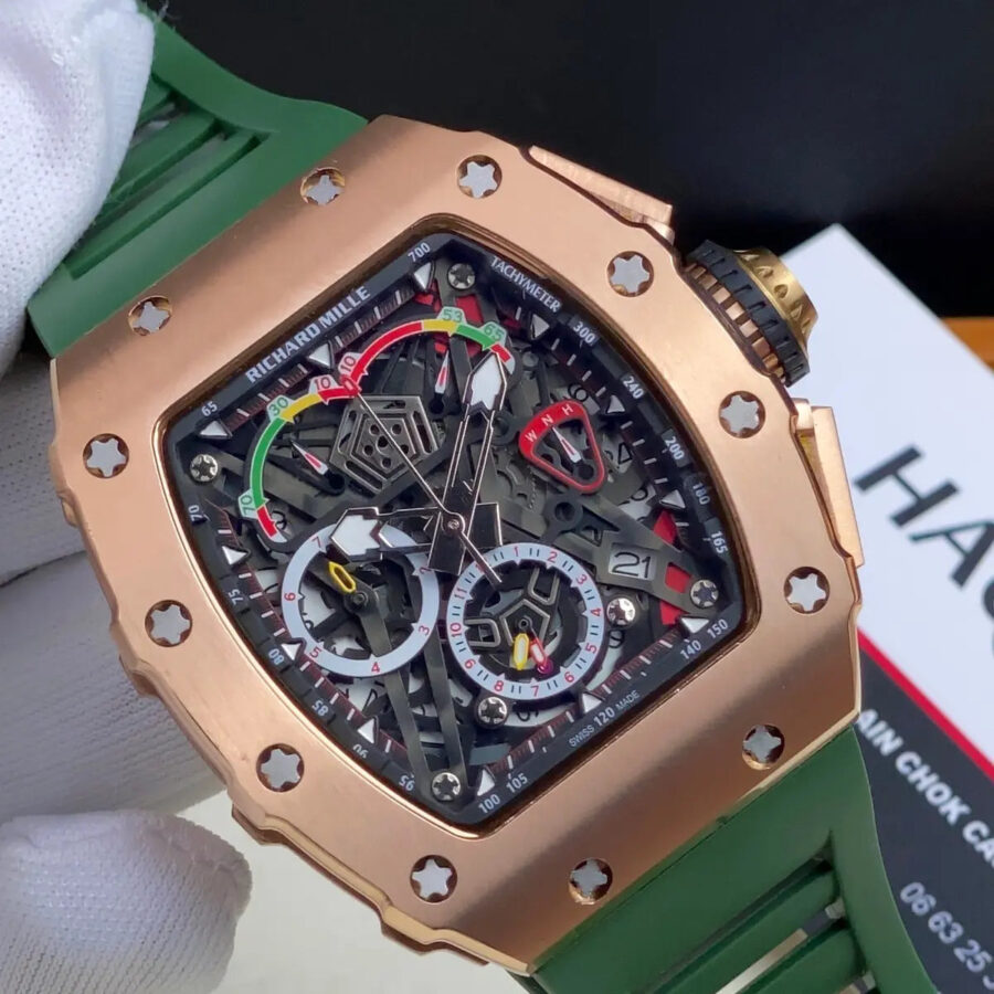 Richard mill RM50-04 Rose Vert Hommes