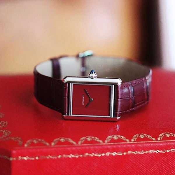 Cartier Tank Rouge pour Femmes