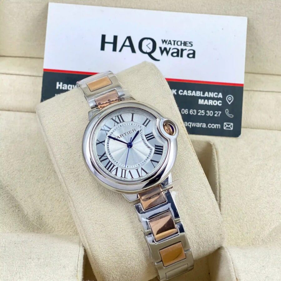 Cartier Ballon Blue Argenté Rose Femmes