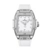 IMG-0159 Hublot Classique Fusion Argenté Blanc & Piers Femmes