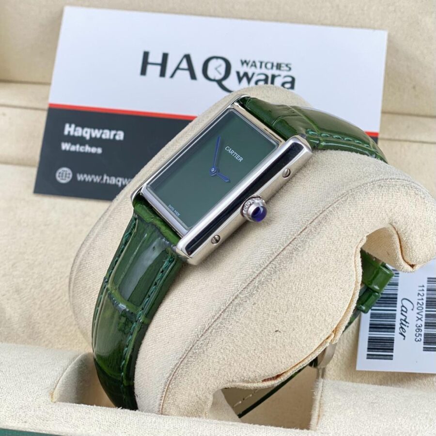 Cartier Tank Vert pour Femmes