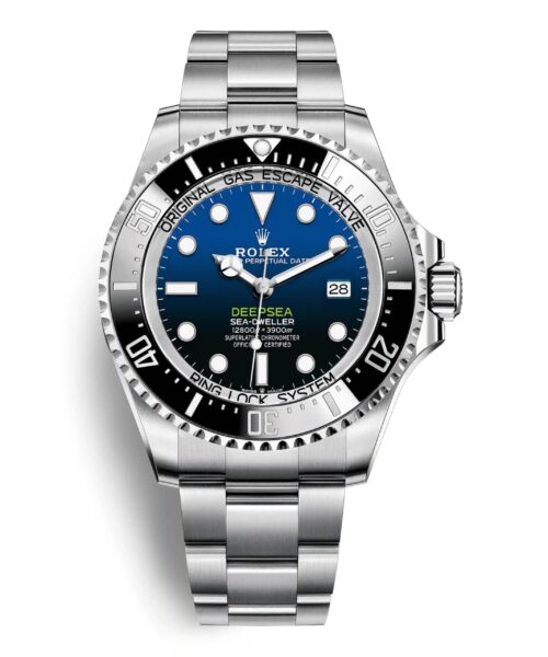 Sea Dweller Deepsea Argente Bleu Noir