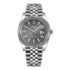 Date-just Argente Gris Hommes