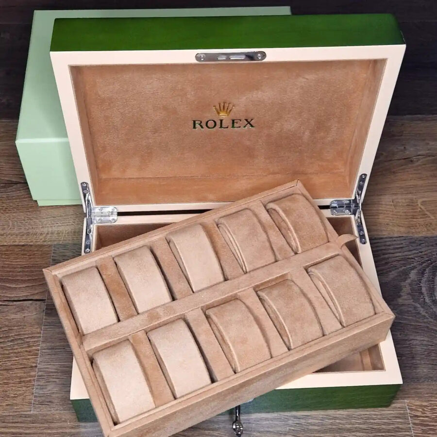 Boite montres Rlx 10 lots