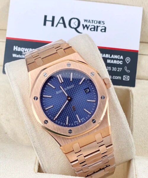 AP Extra Plate Rose Gold Bleu