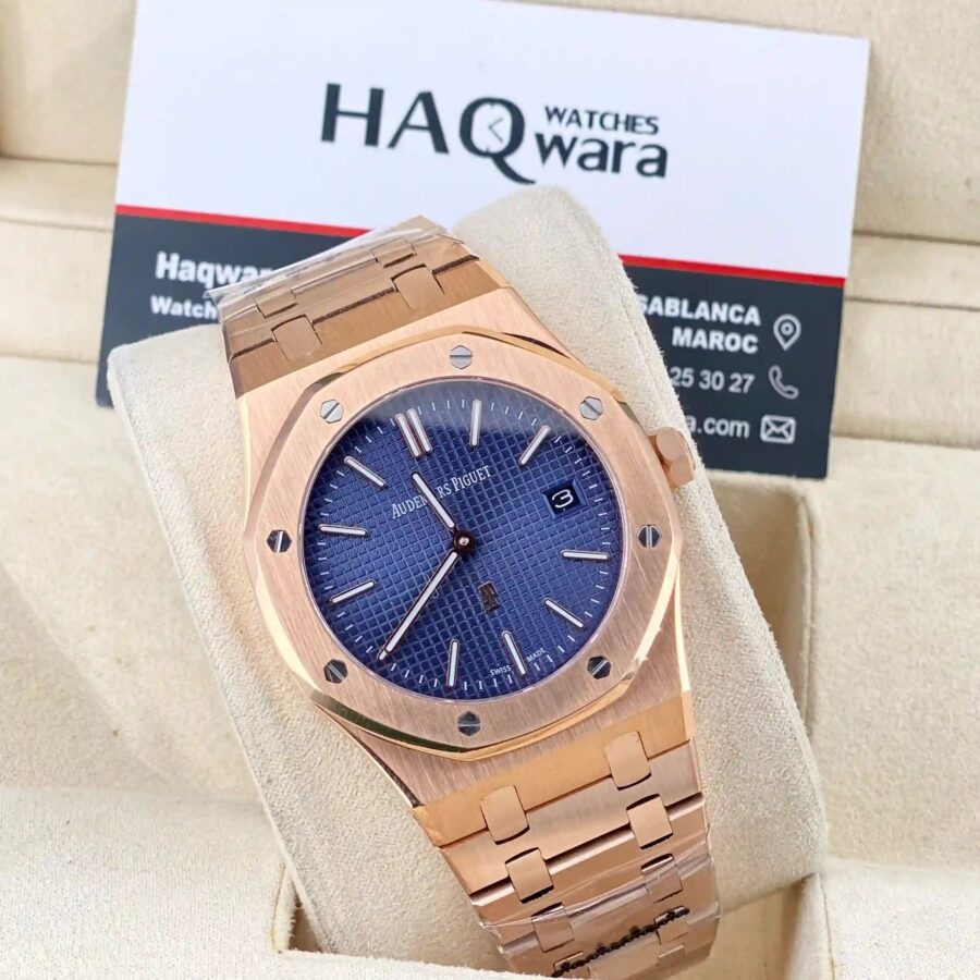 AP Extra Plate Rose Gold Bleu