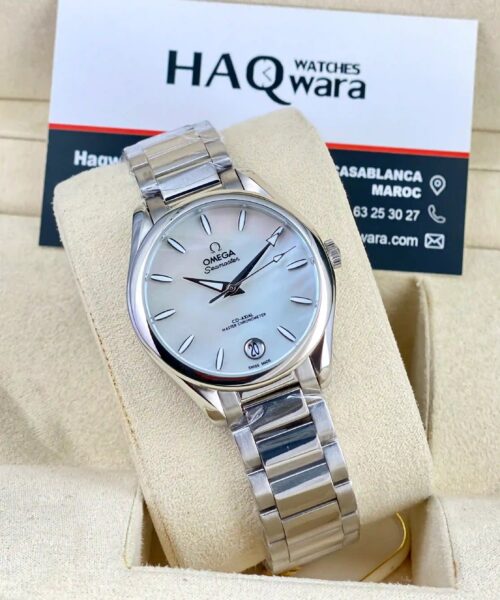 Omega Seamaster Aqua Terra Argenté Femmes