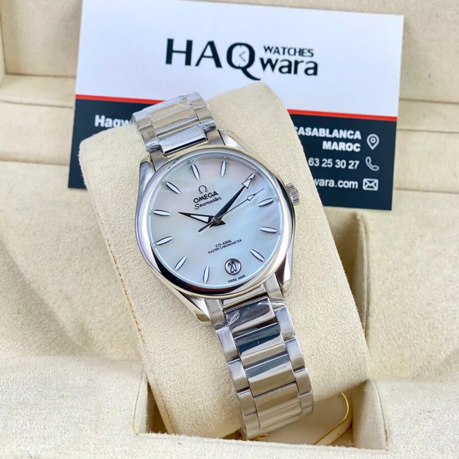IMG-5314 Omega Seamaster Aqua Terra Argenté Femmes