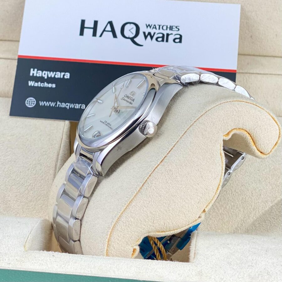 IMG-5319 Omega Seamaster Aqua Terra Argenté Femmes